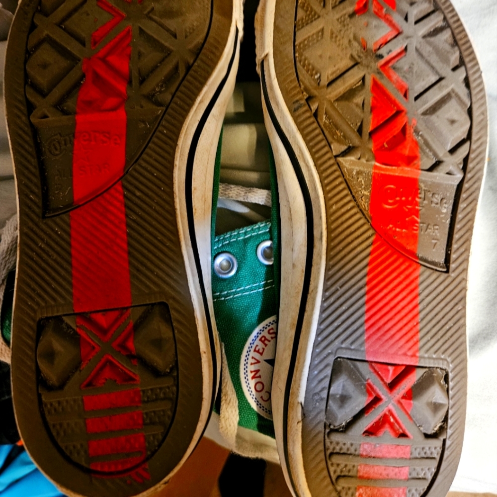 Limited Edition Green Converse.